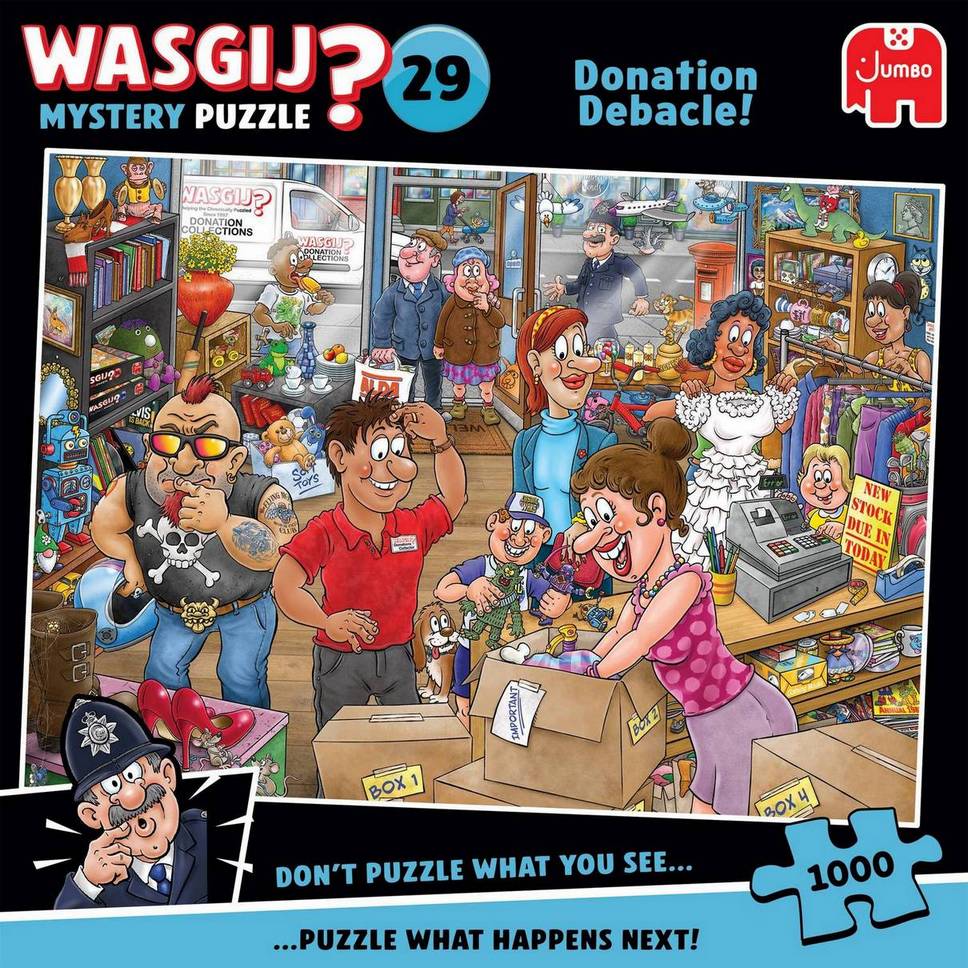 Wasgij - Mystery 29 Donation Debacle! - 1000 Piece Jigsaw Puzzle