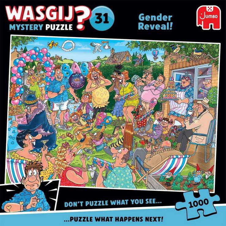 Wasgij - Mystery 31 Gender Reveal! - 1000 Piece Jigsaw Puzzle