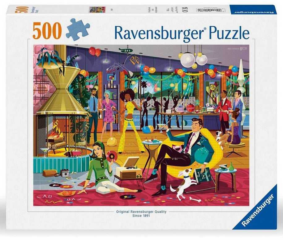 Ravensburger - Jazzy! Party Time - 500 Piece Jigsaw Puzzle