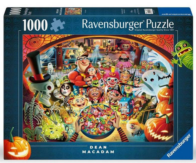 Ravensburger - Trick or Treat - 1000 Piece Jigsaw Puzzle
