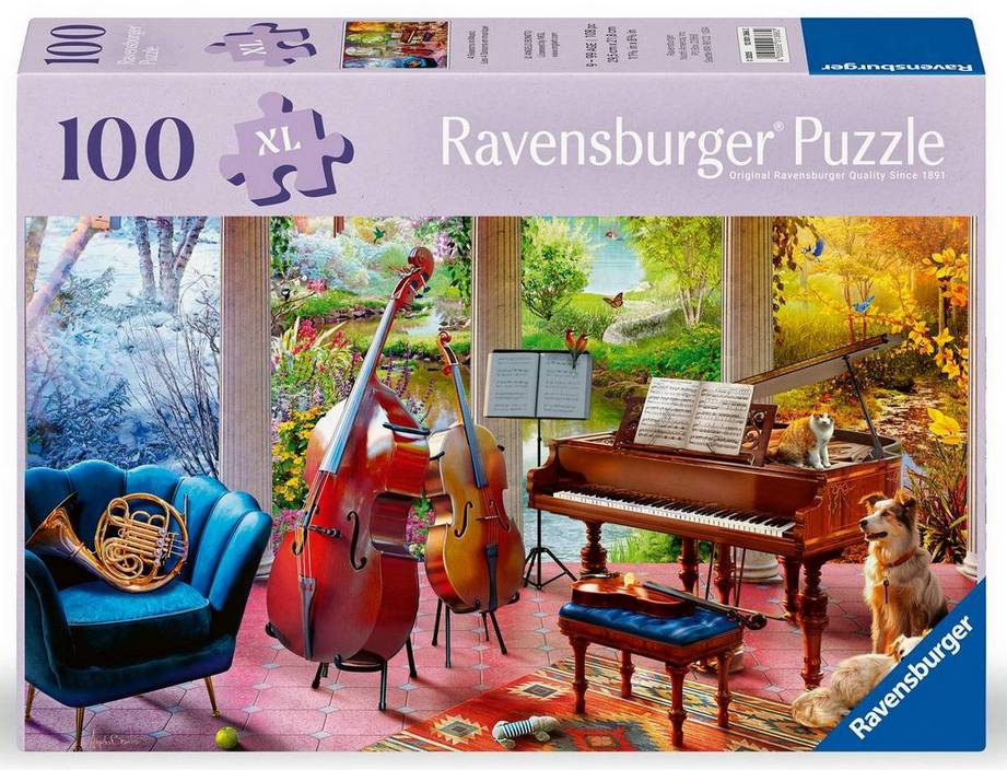 Ravensburger - 4 Seasons in Music - 100XL Piece Jigsaw Puzzle