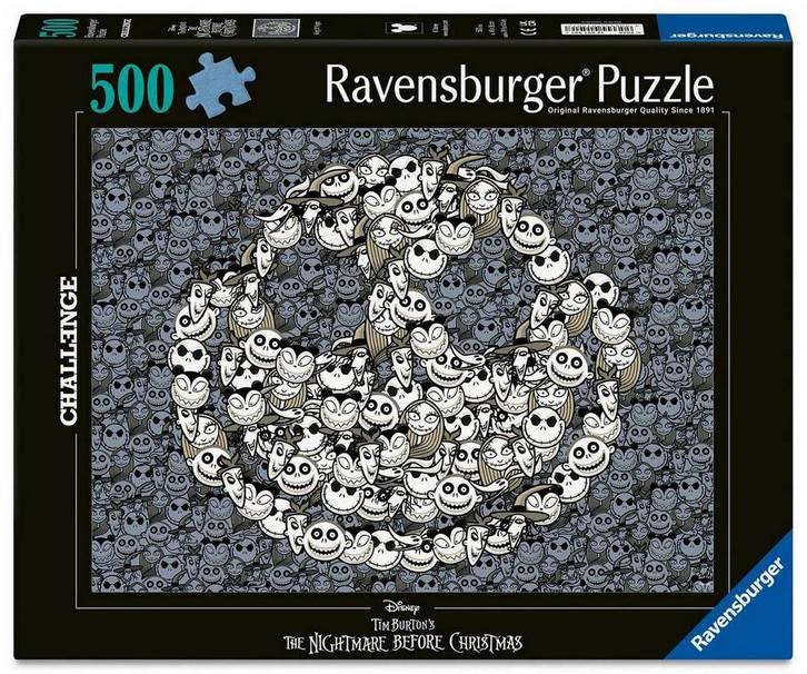 Ravensburger - The Nightmare before Christmas - 500 Piece Jigsaw Puzzle