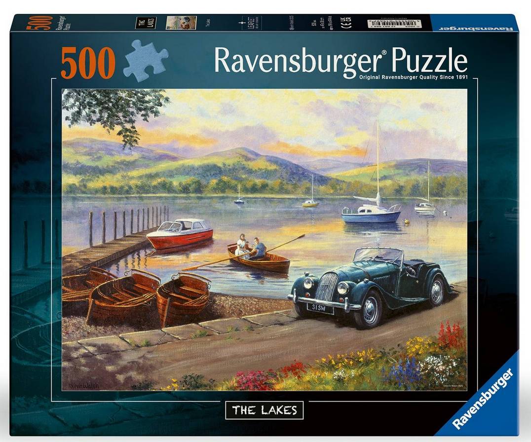 Ravensburger - Stop at the Lakes - 500 Piece Jigsaw Puzzle