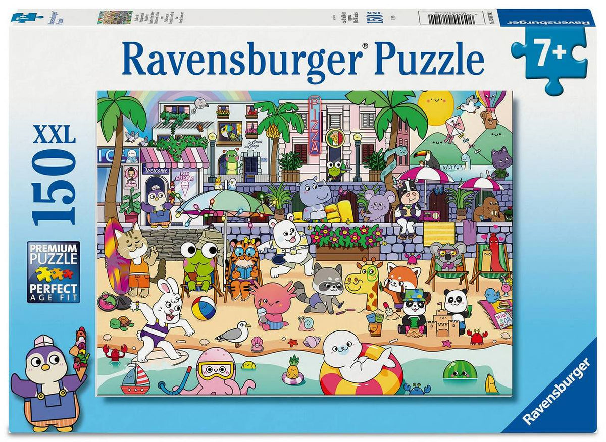 Ravensburger Kawaii Coastline, 150 XXL-piece jigsaw puzzle