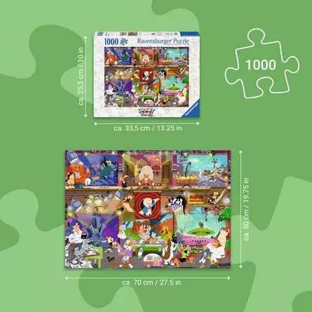 Ravensburger - Looney Tunes Studio - 1000 Piece Jigsaw Puzzle