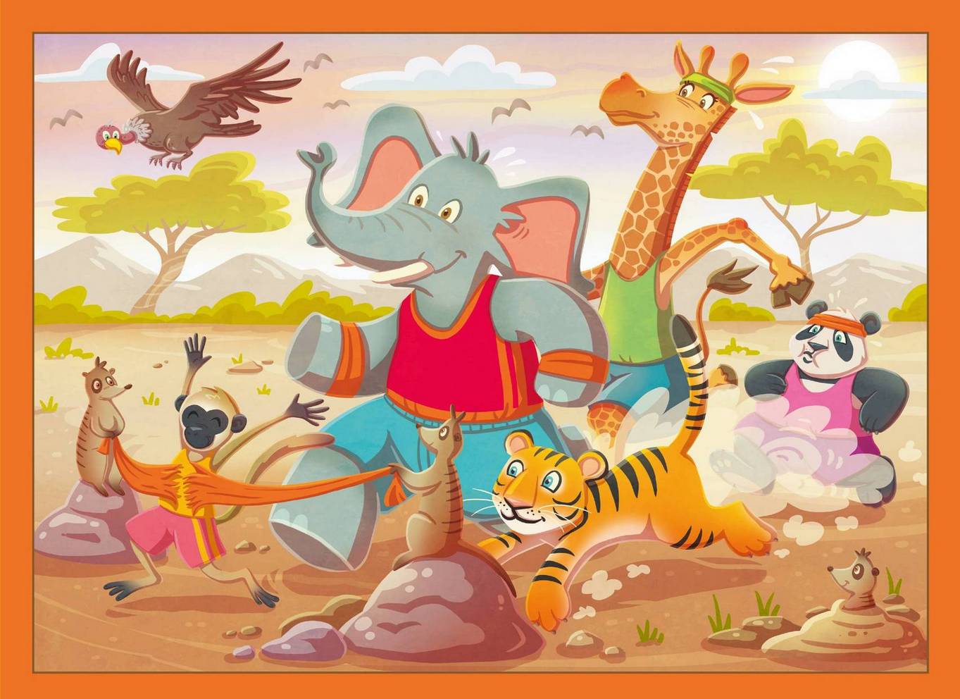 Ravensburger - Speedy Puzzle Animals - 4 x 35 Piece Jigsaw Puzzle