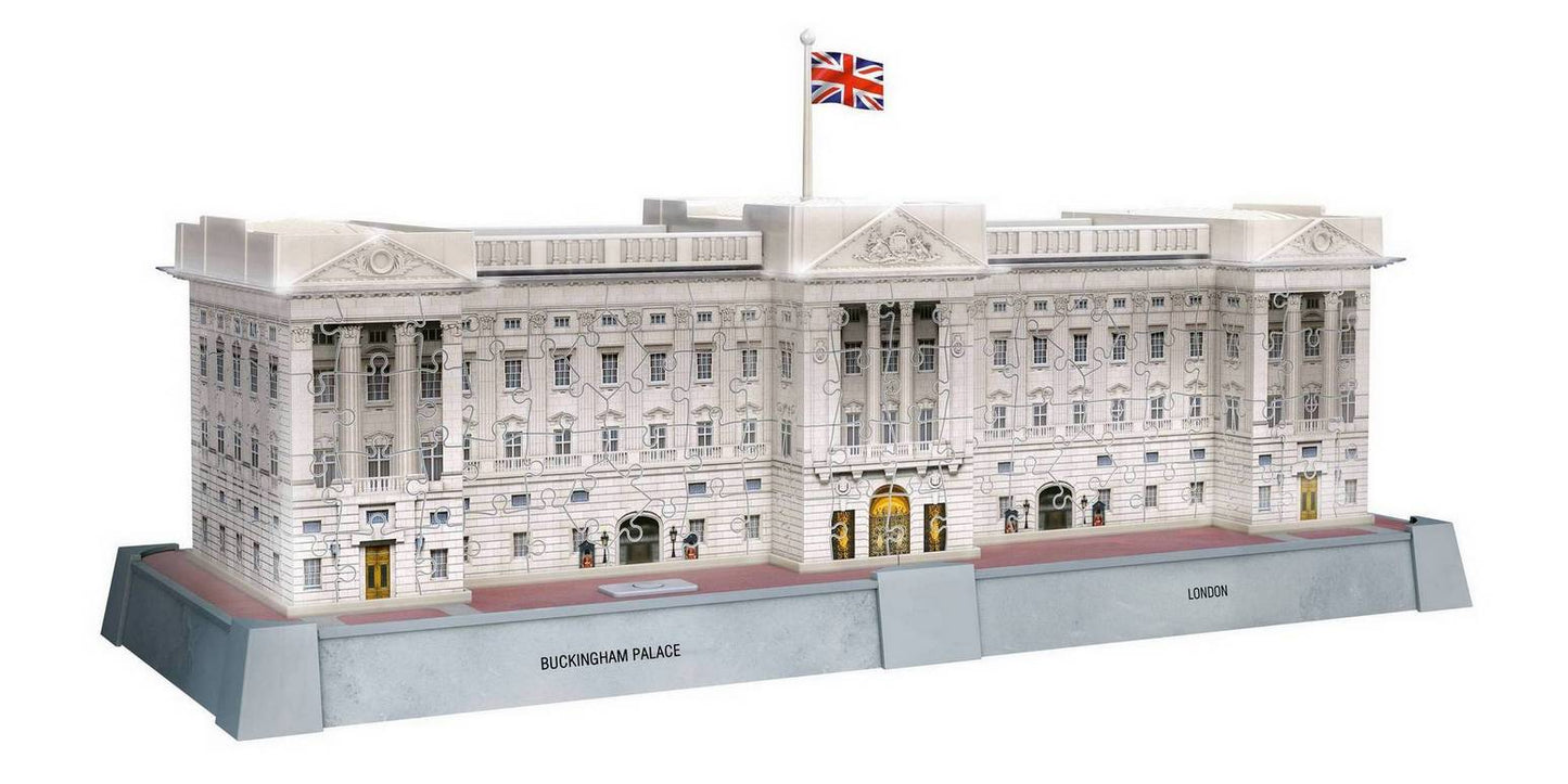 Ravensburger - Iconics - Buckingham Palace Light Up - 216 Piece 3D Jigsaw Puzzle