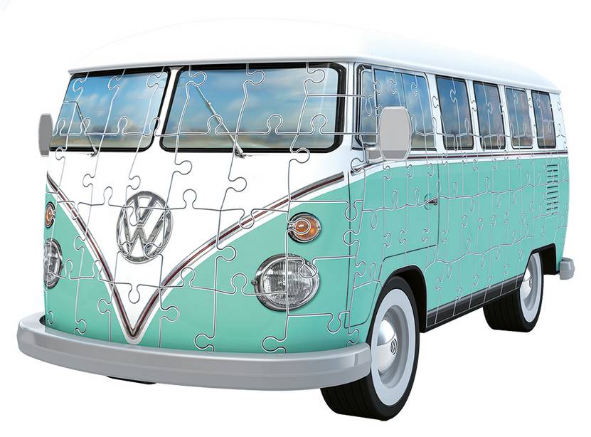 Ravensburger - Iconics - Volkswagen T1 Bulli - 108 Piece 3D Jigsaw Puzzle