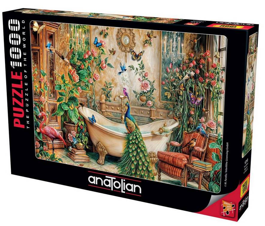 Anatolian - Peacock - 1000 Piece Jigsaw Puzzle