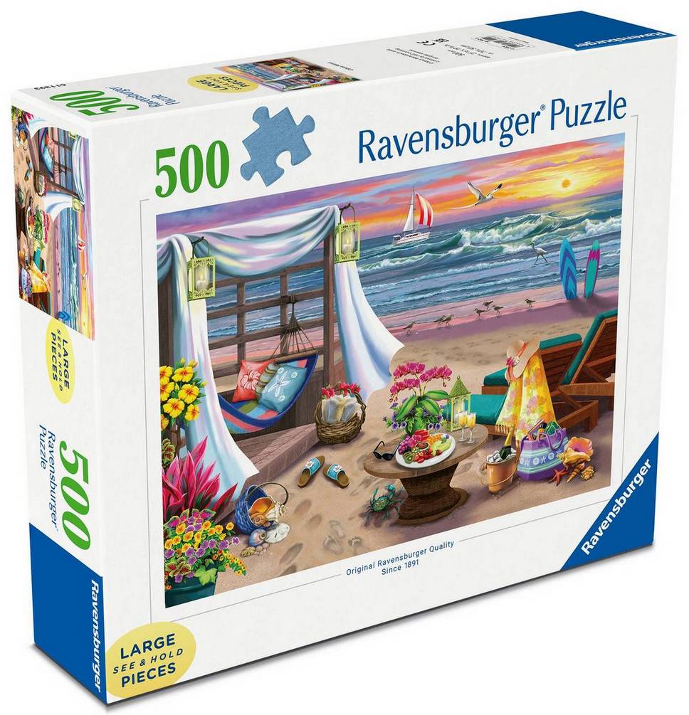 Ravensburger - Cabana Retreat - 500XL Piece Jigsaw Puzzle