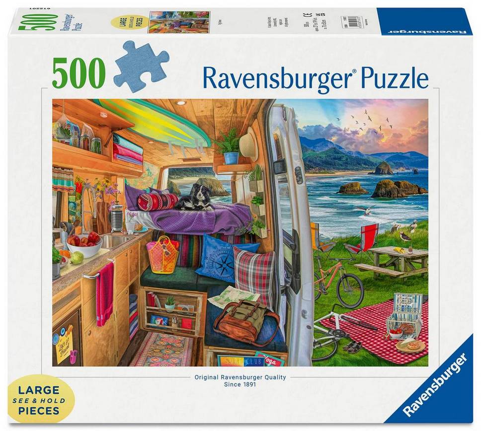 Ravensburger Rig Views, 500 XL-piece jigsaw puzzle