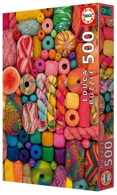 Educa - Yarns - 500 Piece Jigsaw Puzzle