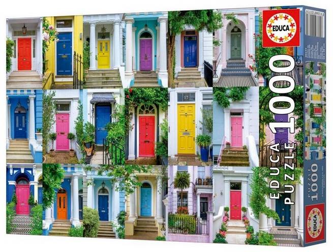 Educa - Gates Of Notting Hill - 1000 Piece Jigsaw Puzzle