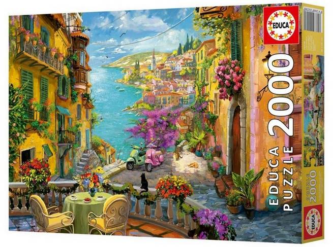 Educa - Spanish Coffee - 2000 Piece Jigsaw Puzzle