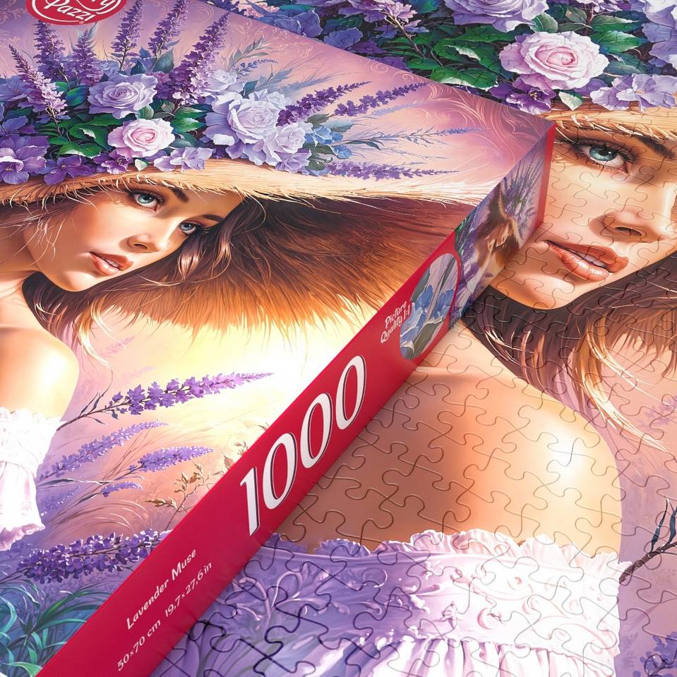 CherryPazzi - Lavender Muse - 1000 Piece Jigsaw Puzzle