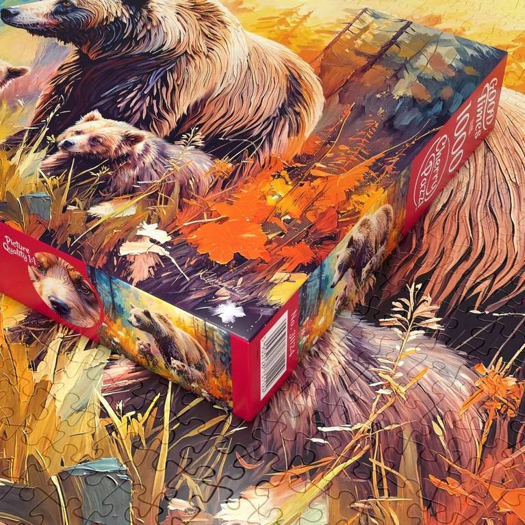 CherryPazzi - Together in the Wild - 1000 Piece Jigsaw Puzzle