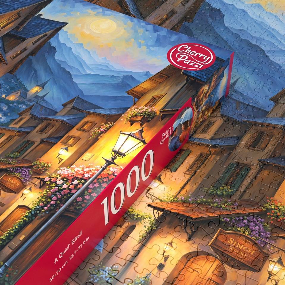 CherryPazzi - A Quiet Stroll - 1000 Piece Jigsaw Puzzle
