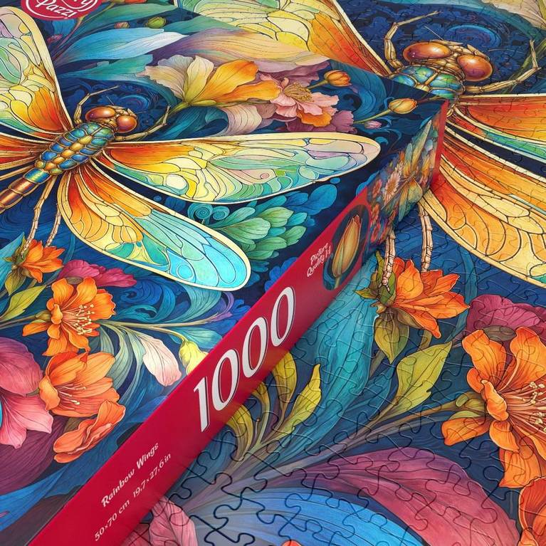 CherryPazzi - Rainbow Wings - 1000 Piece Jigsaw Puzzle