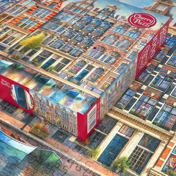 CherryPazzi - Amsterdam Rhythm - 1000 Piece Jigsaw Puzzle