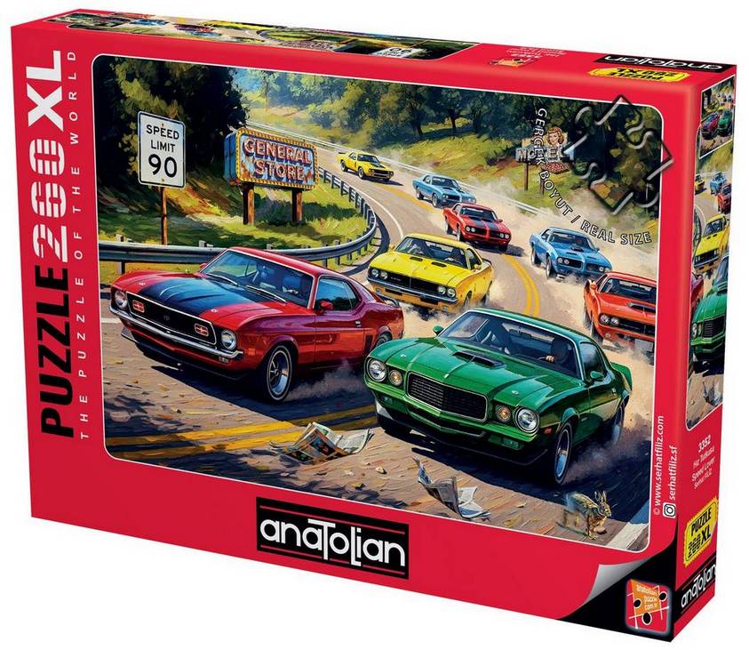Anatolian - Speed Lover - 260 Piece Jigsaw Puzzle