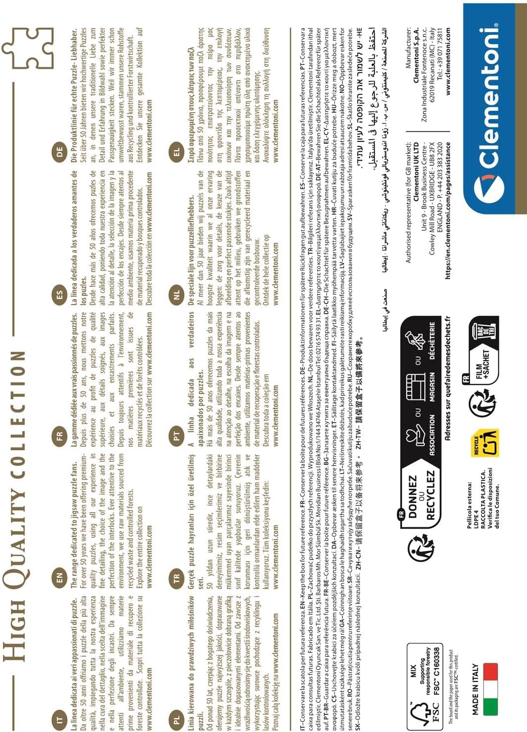 Clementoni - Sunday At The Beach - 1000 Piece Jigsaw Puzzle