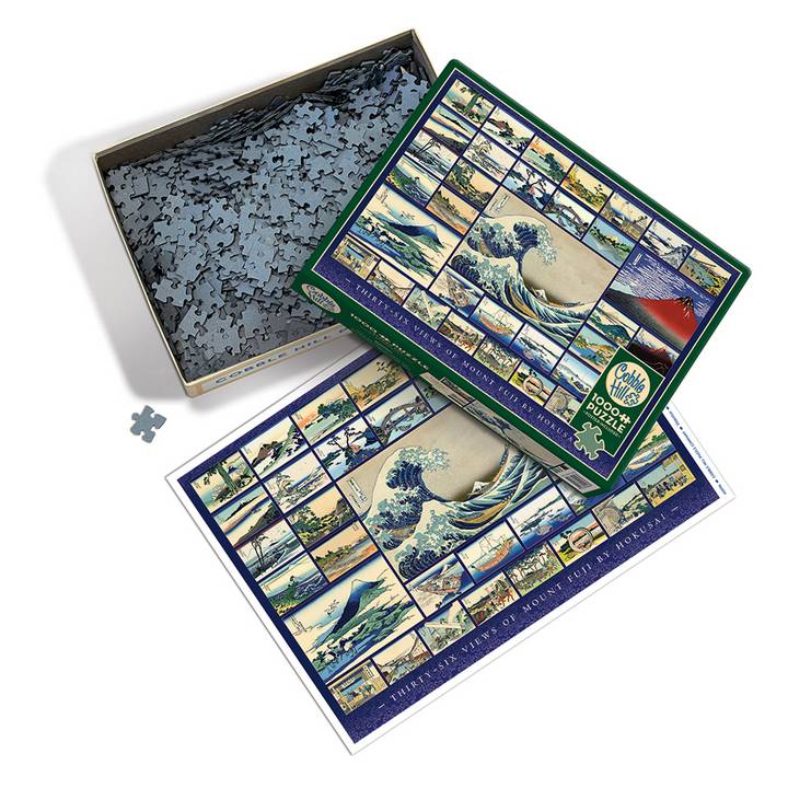 Cobble Hill - Hokusai - 1000 Piece Jigsaw Puzzle