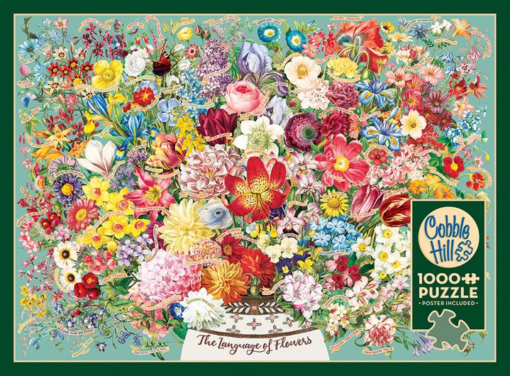 Cobble Hill - Language of Flowers - 1000 Piece Jigsaw Puzzle