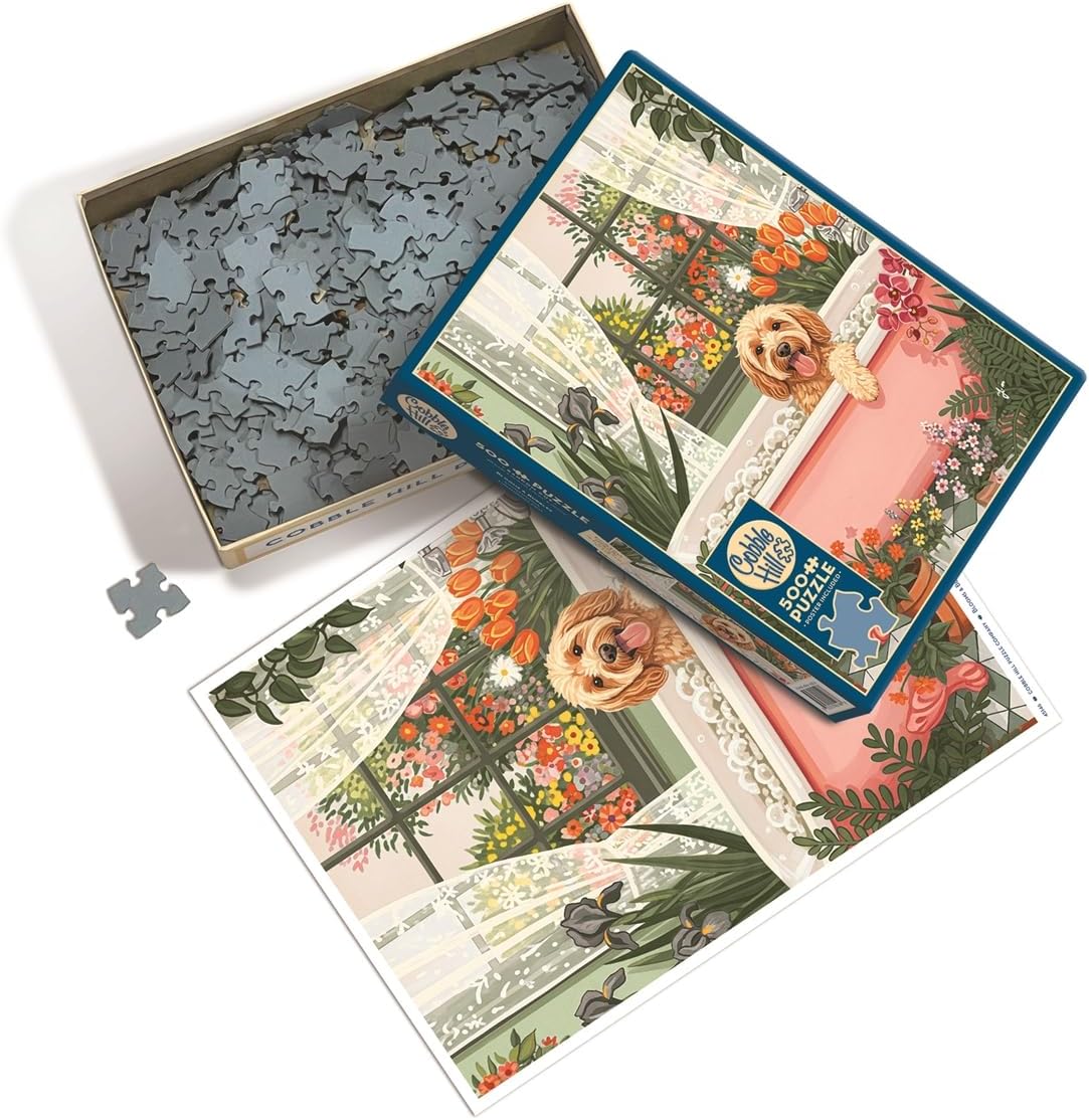 Cobble Hill - Blooms and Bubbles - 500 Piece Jigsaw Puzzle