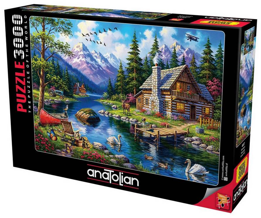 Anatolian - Riverside - 3000 Piece Jigsaw Puzzle