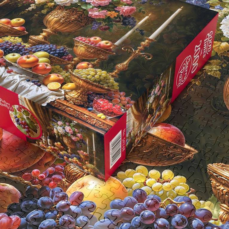 CherryPazzi - Baroque Table - 2000 Piece Jigsaw Puzzle