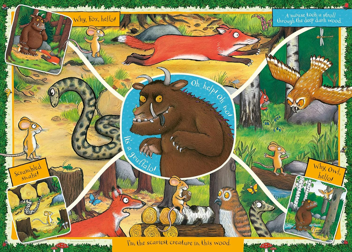 Ravensburger - Gruffalo Giant Floor Puzzle - 24 Piece Jigsaw Puzzle