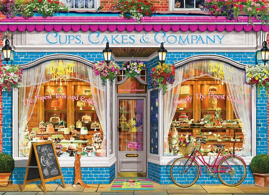 Eurographics - Cups, Cakes & Company - 1000 Piece Jigsaw Puzzle