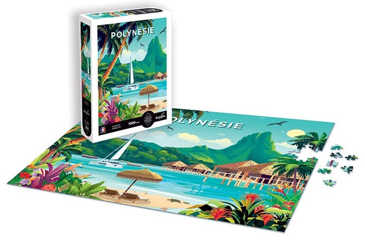 Calypto - Polynesie Francaise - 1000 Piece Jigsaw Puzzle