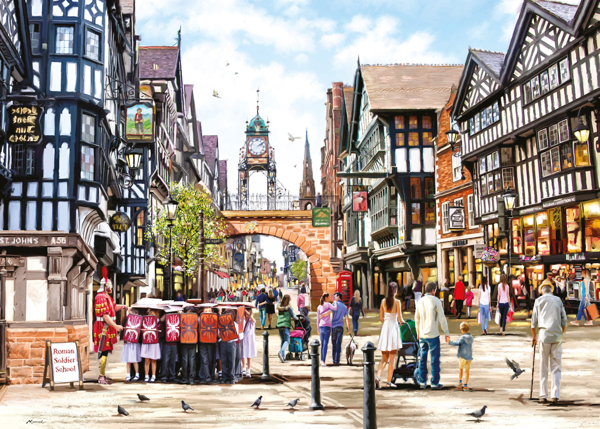 Otter House - Chester - 1000 Piece Jigsaw Puzzle