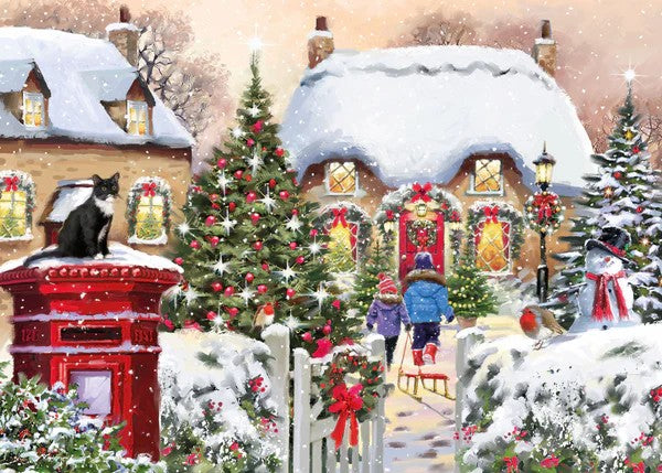 Otter House Holly Cottage, 1000-piece jigsaw puzzle