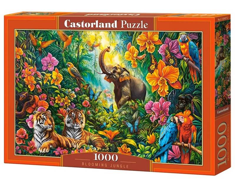 Castorland - Blooming Jungle - 1000 Piece Jigsaw Puzzle
