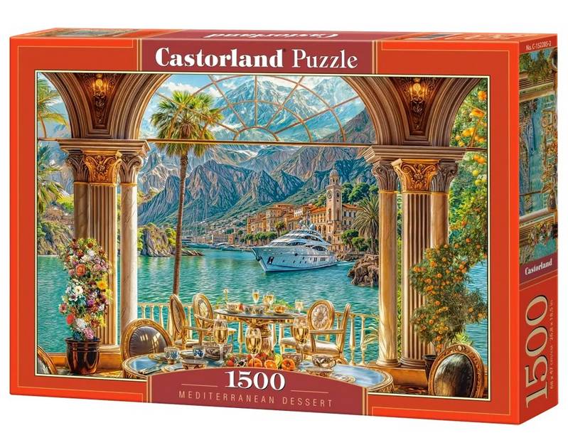 Castorland - Mediterranean Dessert - 1500 Piece Jigsaw Puzzle