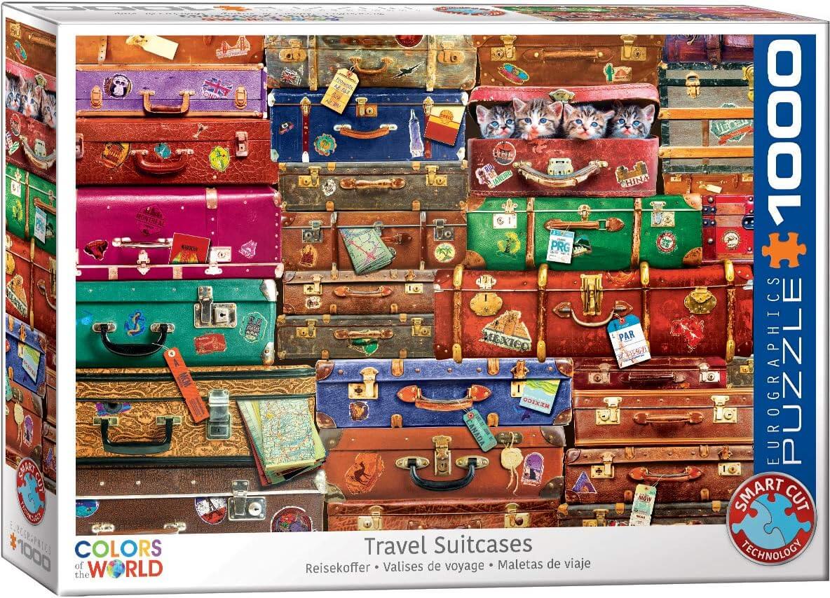 Eurographics - Travel Suitcases - 1000 Pieces