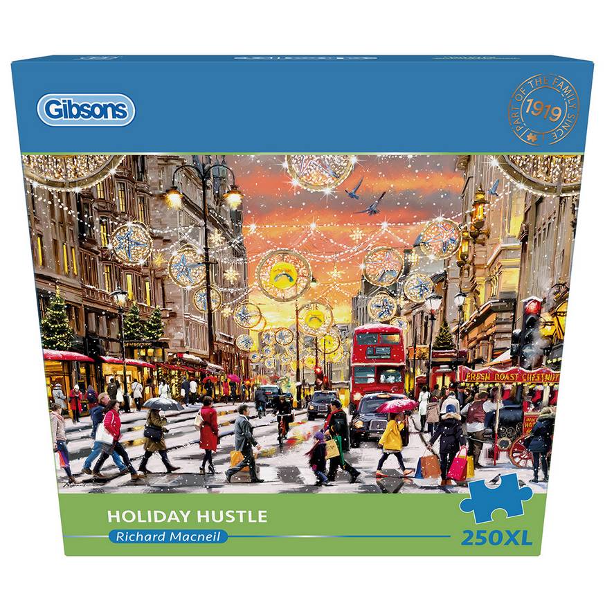 Gibsons - Holiday Hustle - 250XL Piece Jigsaw Puzzle