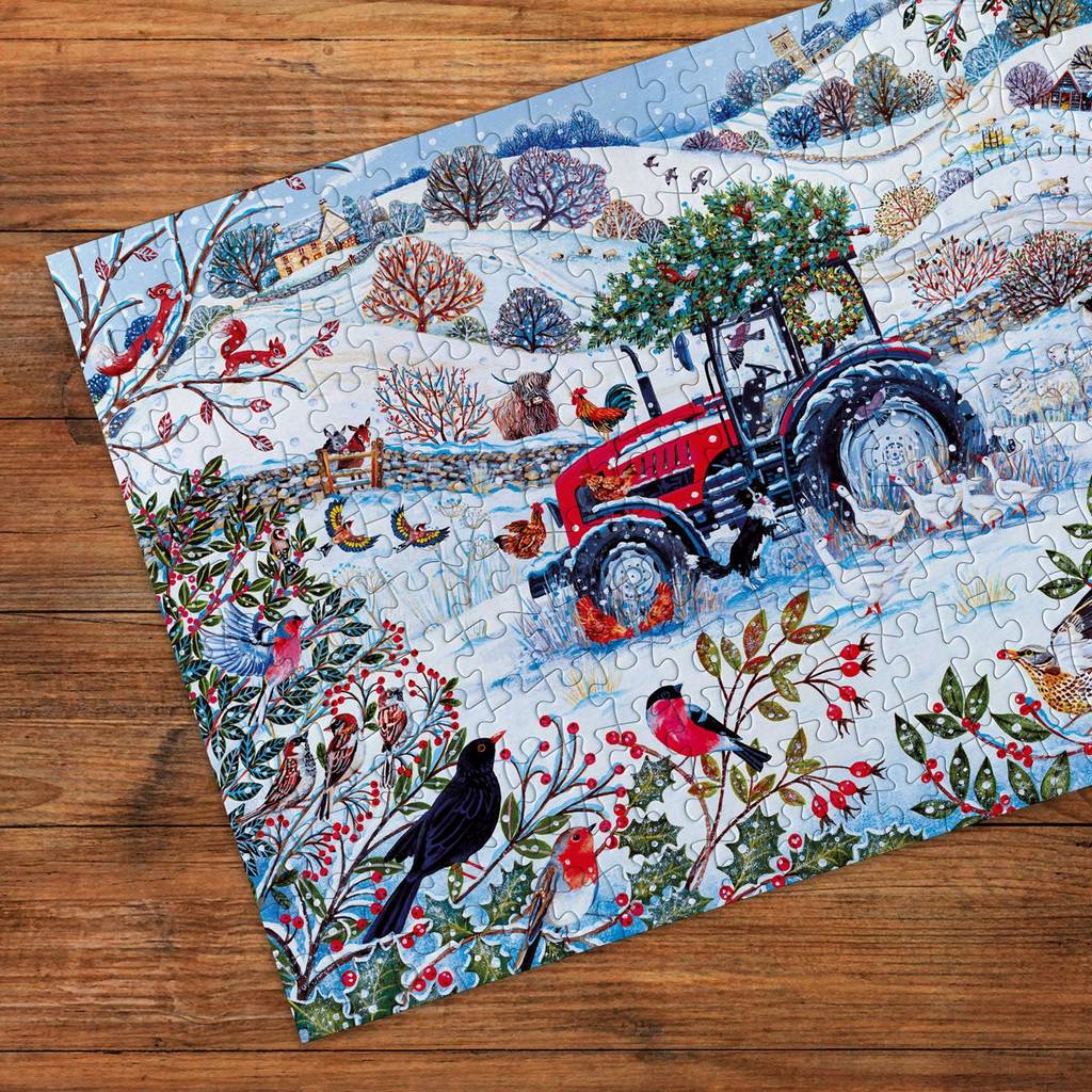 Gibsons - Festive Farm - 250XL Piece Jigsaw Puzzle