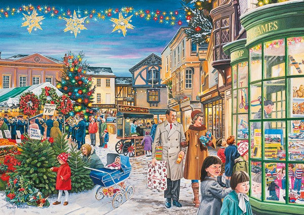 Gibsons - Magic of Christmas - 4 x 500 Piece Jigsaw Puzzle