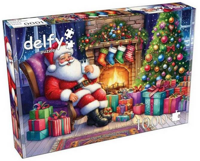 Delfy - Ho-Ho-Holiday Cheer - 1000 Piece Jigsaw Puzzle