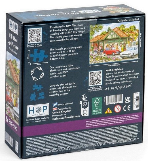 House of Puzzles - Fill Her Up Please - 250XL Piece Jigsaw Puzzle