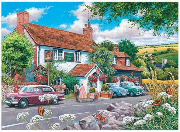 House of Puzzles - Tales From The Tavern - 4 x 500 Piece Jigsaw Puzzle