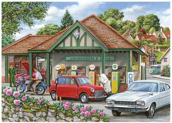 House of Puzzles - Nice Day For A Drive - 4 x 500 Piece Jigsaw Puzzle