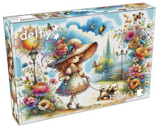 Delfy - Stroll Through Time - 1000 Piece Jigsaw Puzzle