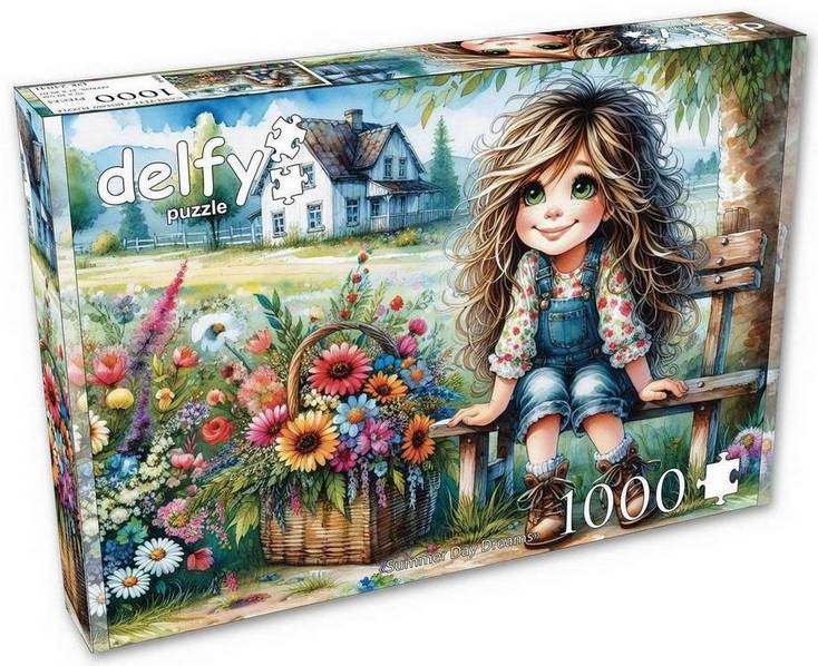 Delfy - Summer Day Dreams - 1000 Piece Jigsaw Puzzle