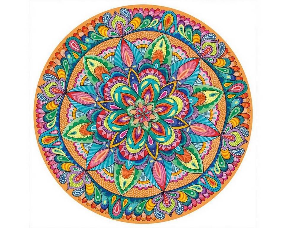 Wentworth - Mesmerising Mandala - 100 Piece Wooden Jigsaw Puzzle
