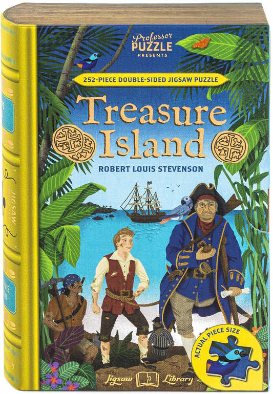 Professor Puzzle - Treasure Island  - 252 Piece Jigsaw Puzzle