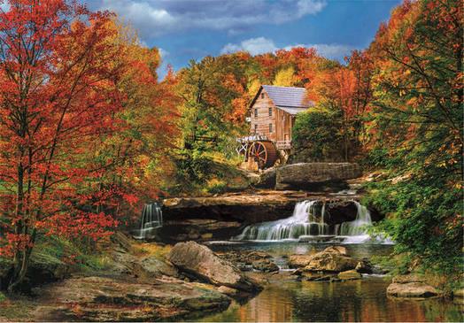 Clementoni - Glade Creek Grist Mill - 2000 Piece Jigsaw Puzzle